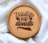 Deadlifts for Donuts SVG SVG